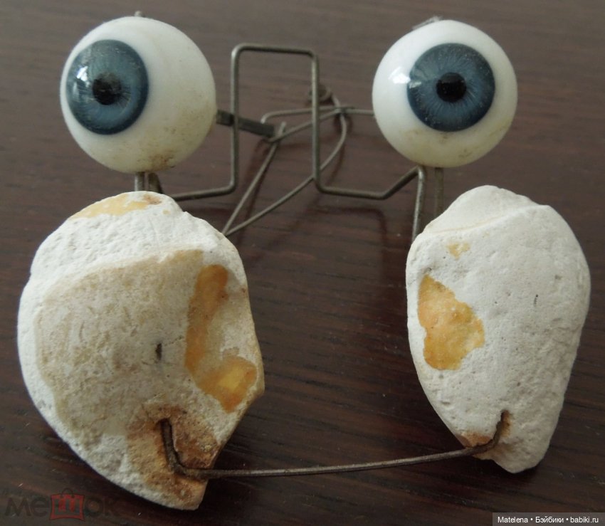 Голова для антикварной, винтажной куклы. Германия (фото 4)