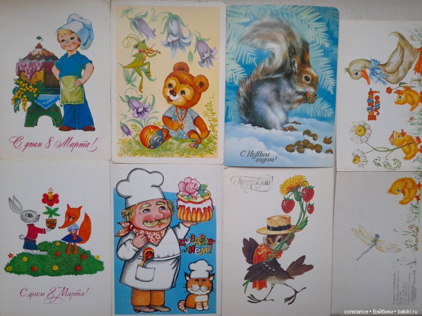 Открытки с изображением кукол (фото 4)