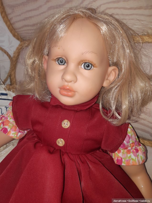 Испанская характерная винтажная кукла (фото 5)