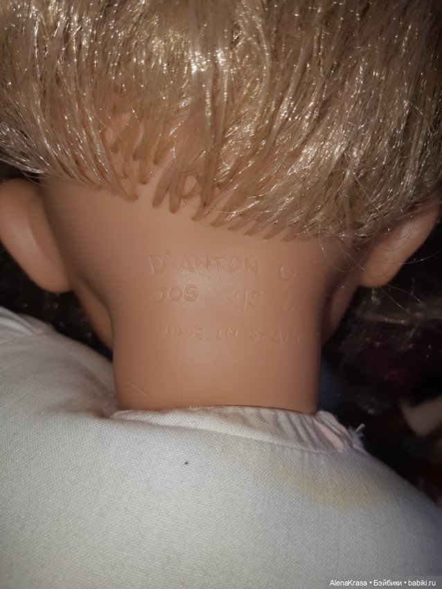 Испанская характерная винтажная кукла (фото 6)