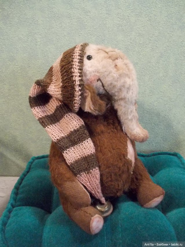 Слоник в стиле тедди (мишка тедди) ручного формата