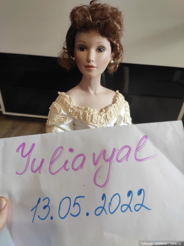 Невеста от Sandra Bilotto for Ashton Drake, «Осеннее отражение»