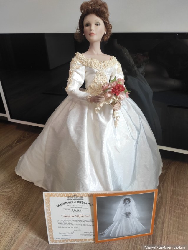 Невеста от Sandra Bilotto for Ashton Drake, «Осеннее отражение» (фото 3)