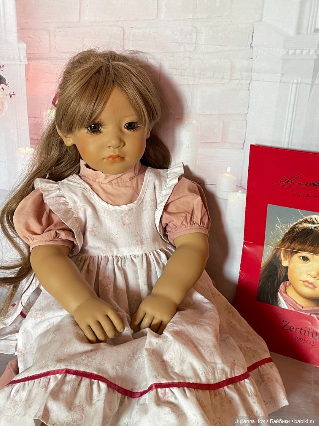 Neblina (Неблина) от Annette Himstedt. Коллекция "Лица дружбы". 1991\92 год (фото 2)