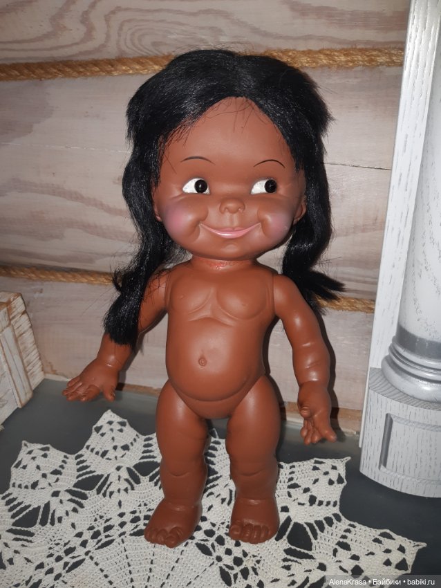 Винтажная кукла индеец Regal (фото 4)