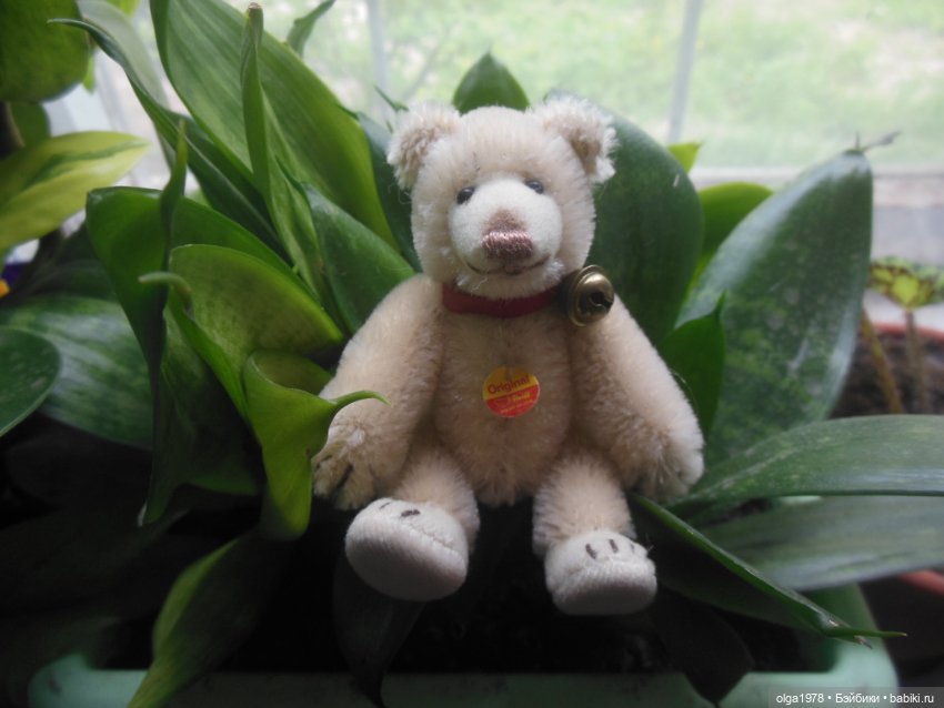 Мишка Steiff 10 см,винтаж (фото 7)