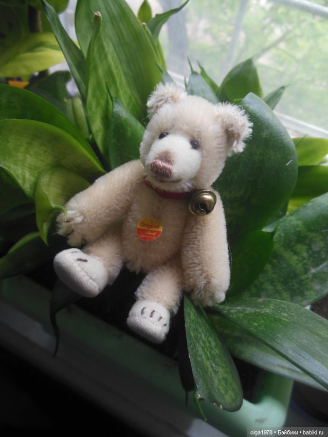 Мишка Steiff 10 см,винтаж (фото 6)