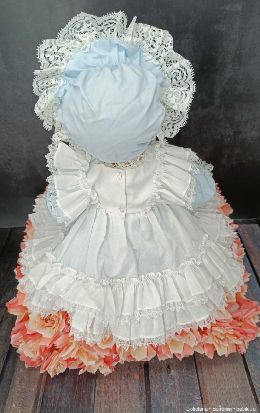 Винтажный аутфит для куклы 50-55 см ростом