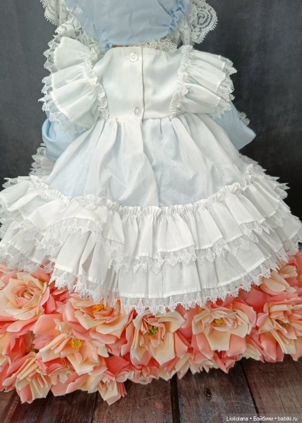 Винтажный аутфит для куклы 50-55 см ростом (фото 9)