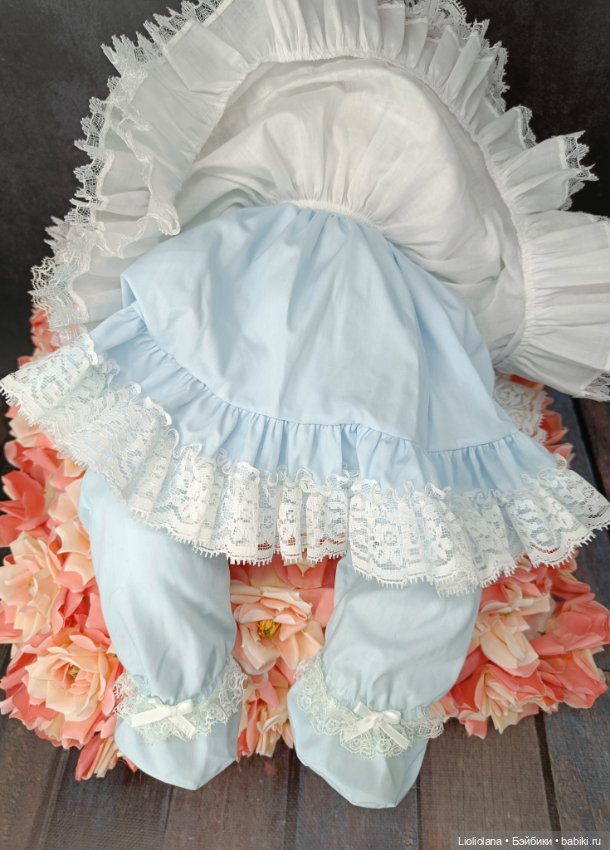 Винтажный аутфит для куклы 50-55 см ростом