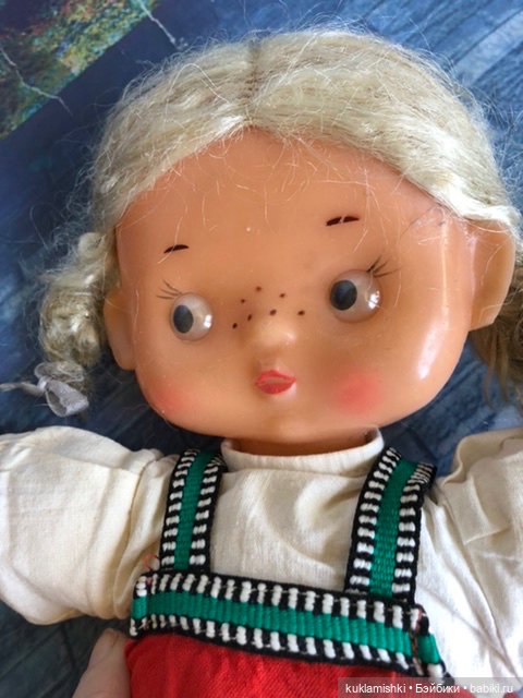 Кукла плоская, Кругозор — Винтажные куклы и игрушки детства (фото 3)