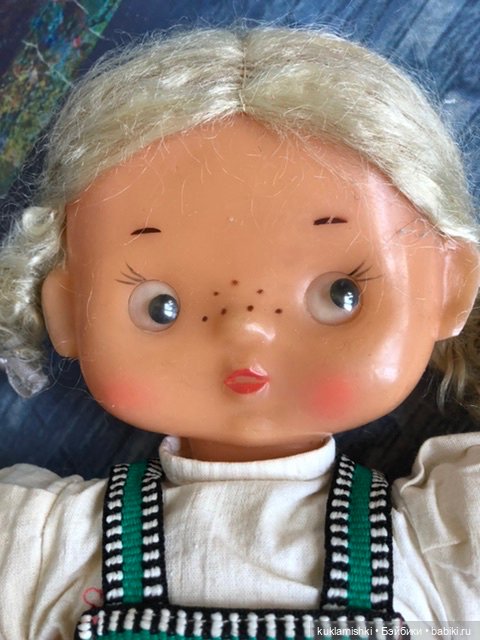 Кукла плоская, Кругозор — Винтажные куклы и игрушки детства (фото 4)