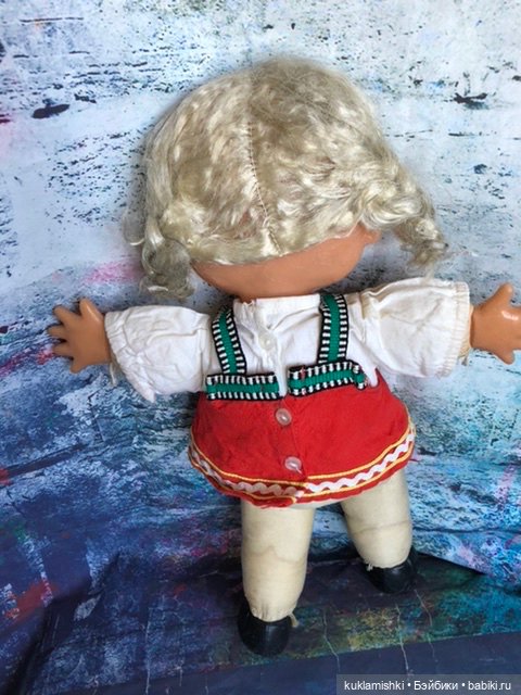 Кукла плоская, Кругозор — Винтажные куклы и игрушки детства (фото 6)