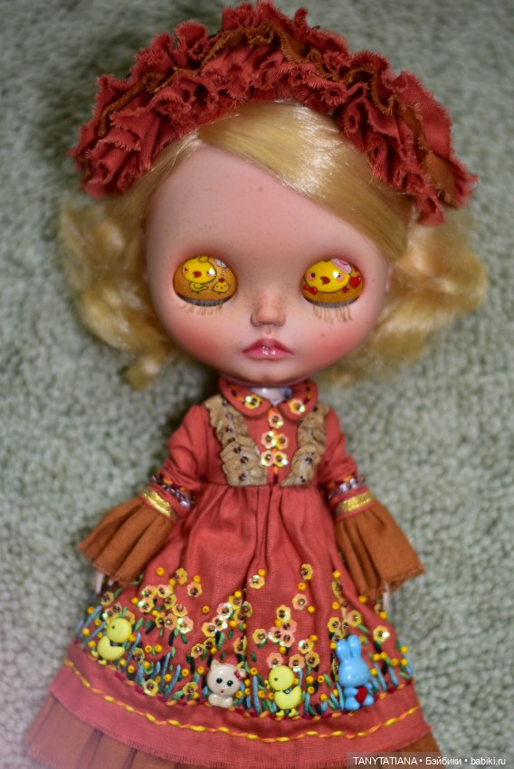 Custom Blythe Prima Dolly Saffy (Кастом Блайз)