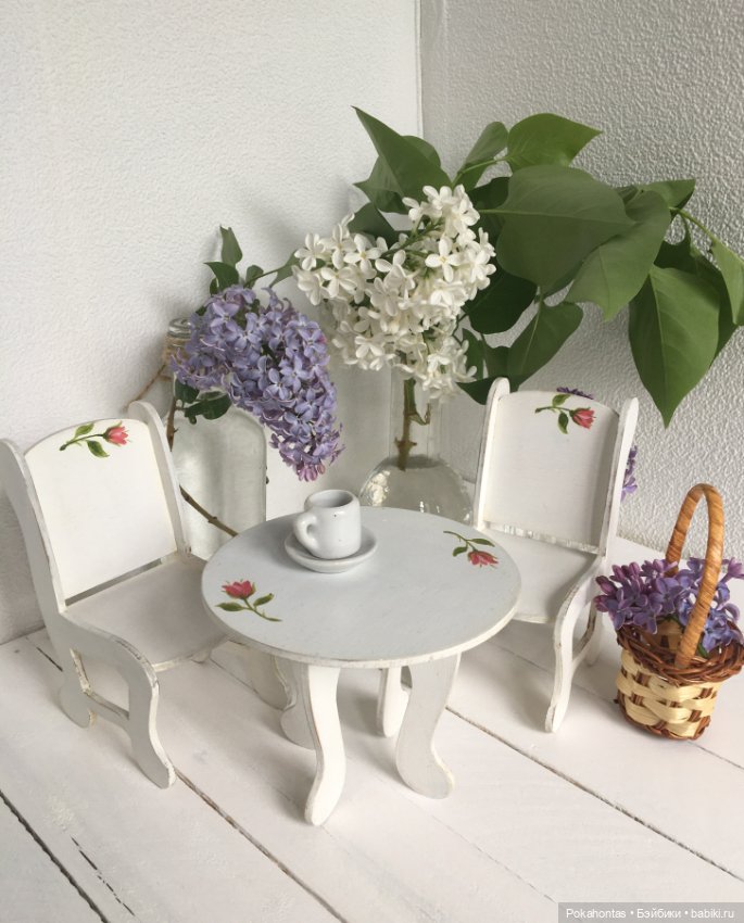 Мебельный гарнитур в стиле шебби-шик (фото 6)