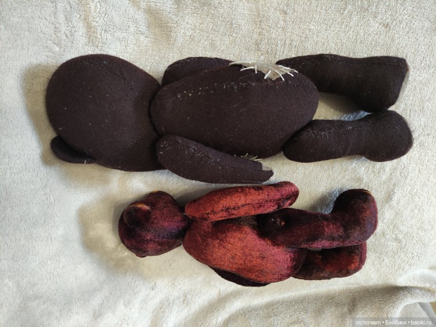 Пара плюшевых медведей — Авторские игрушки (фото 3)