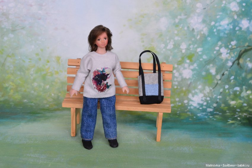 Миниатюрная кукла в масштабе 1/12 (фото 5)