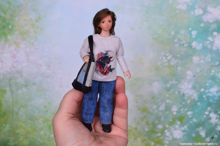 Миниатюрная кукла в масштабе 1/12 (фото 8)