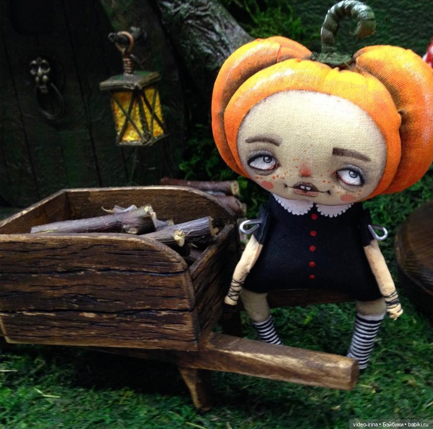 Тыковка к Хэллоуину) — Авторские игрушки