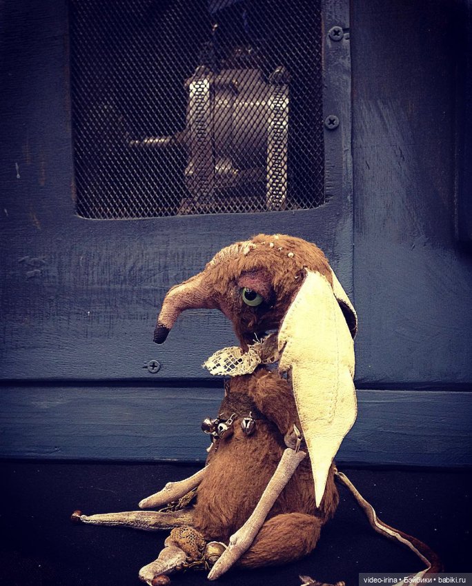 Крысик-Гном по имени Ай — Авторские игрушки