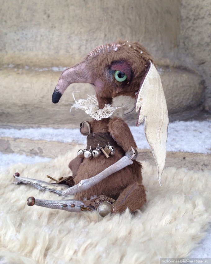 Крысик-Гном по имени Ай — Авторские игрушки (фото 2)