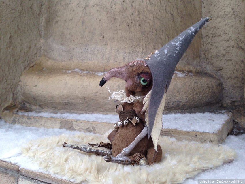 Крысик-Гном по имени Ай — Авторские игрушки (фото 4)