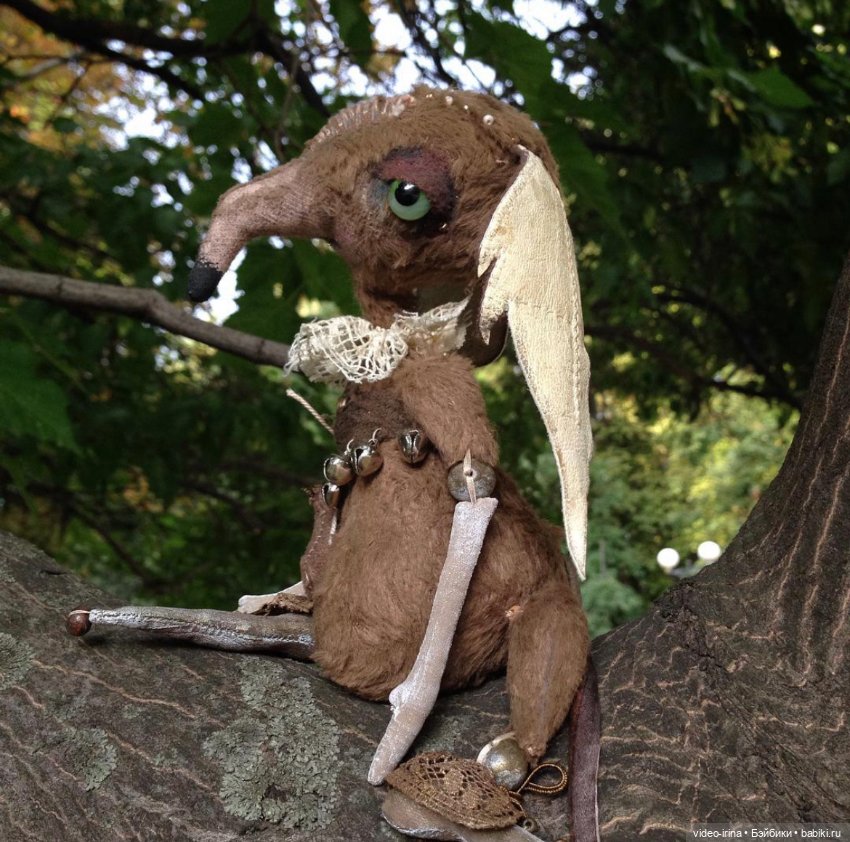 Крысик-Гном по имени Ай — Авторские игрушки (фото 6)