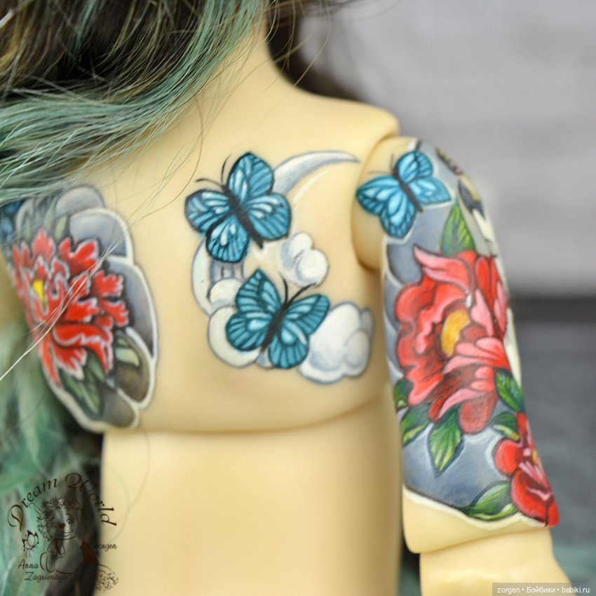 Энни, единственная девочка с татуировками (фото 6)