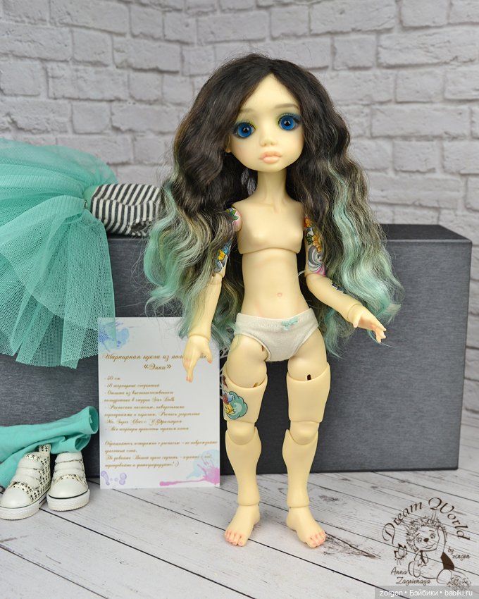 Энни, единственная девочка с татуировками (фото 3)