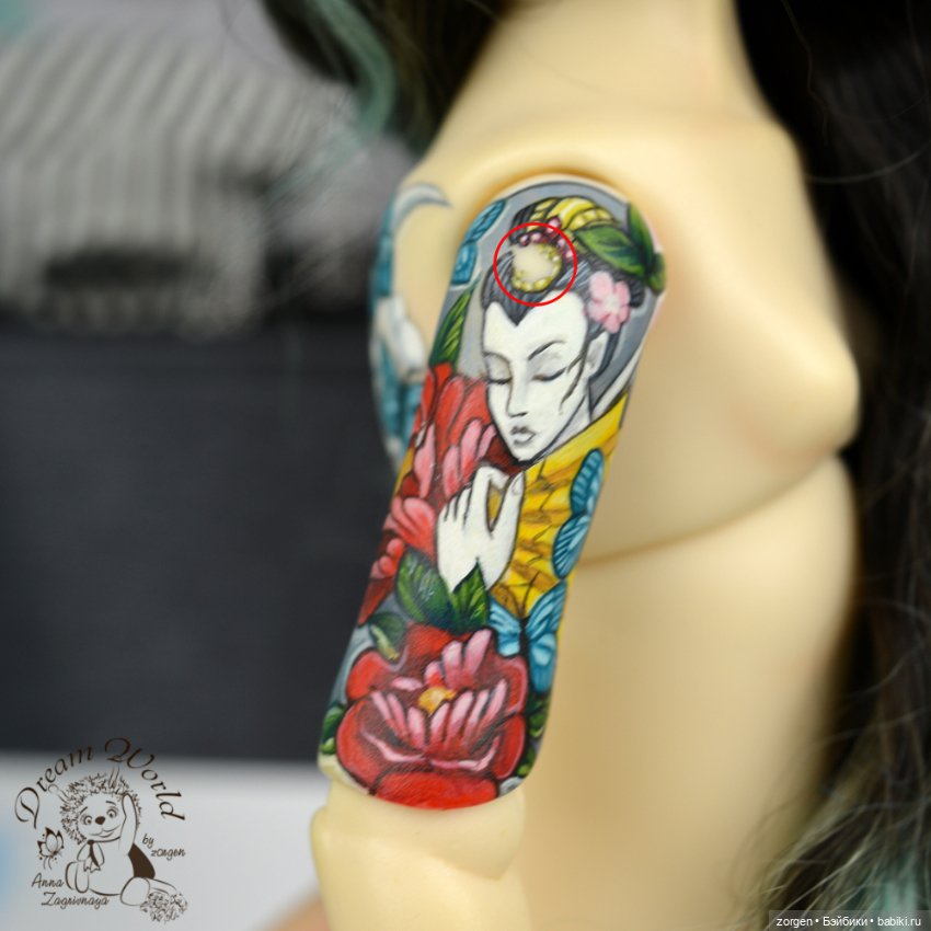 Энни, единственная девочка с татуировками (фото 7)