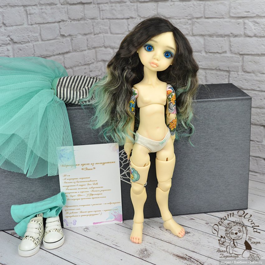 Энни, единственная девочка с татуировками (фото 4)