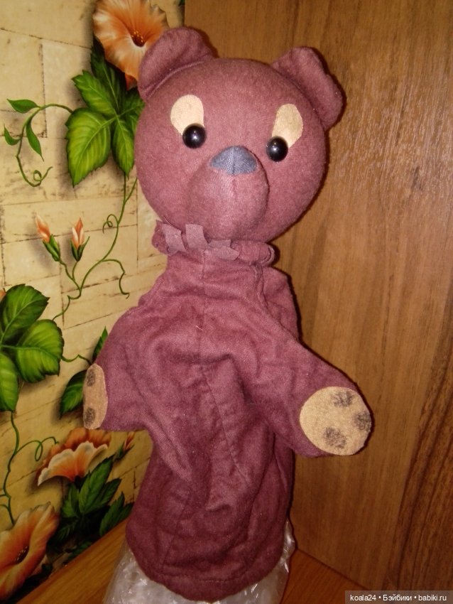 Кукла СССР. Перчаточная. Мишка (фото 4)