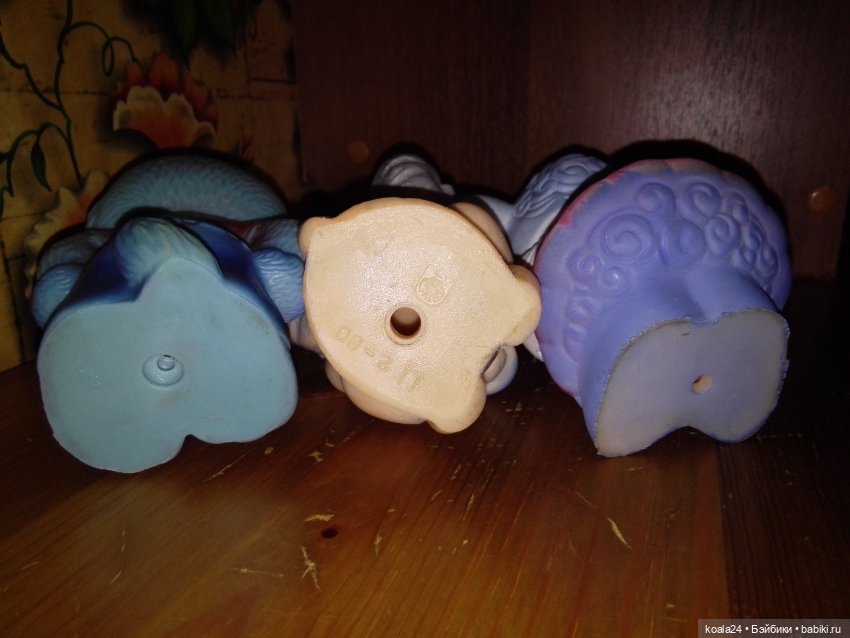 Игрушки СССР Резина. Волк, баран, овечка (фото 4)