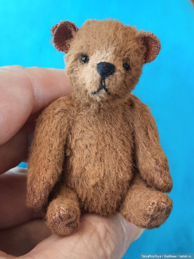 Медвежонок Микрон — Авторские игрушки (фото 4)