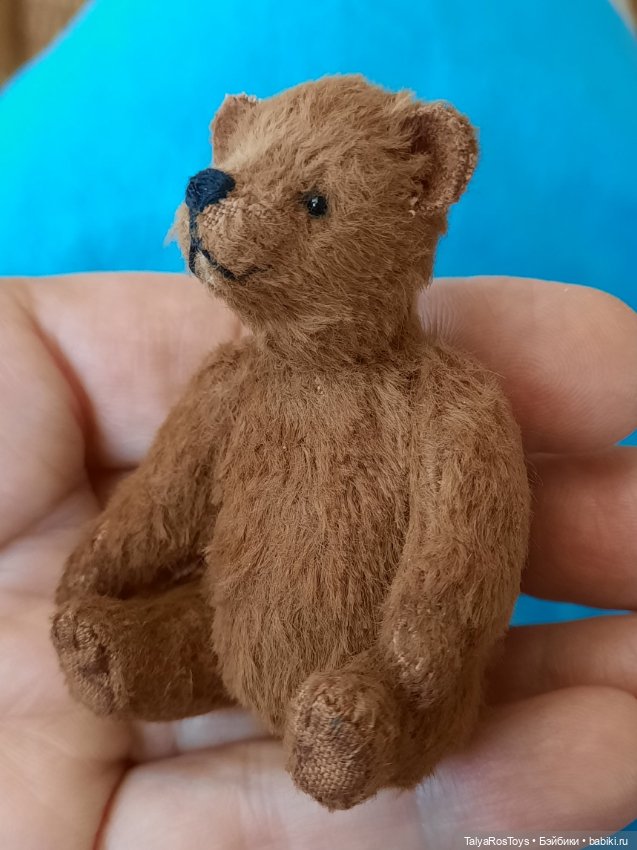 Медвежонок Микрон — Авторские игрушки (фото 6)