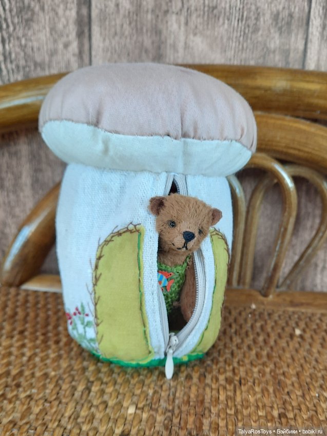 Медвежонок Микрон — Авторские игрушки