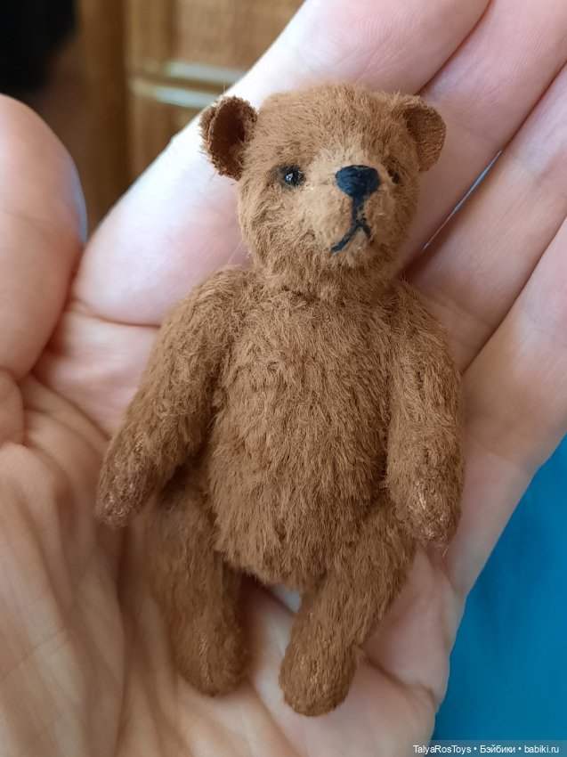Медвежонок Микрон — Авторские игрушки (фото 5)