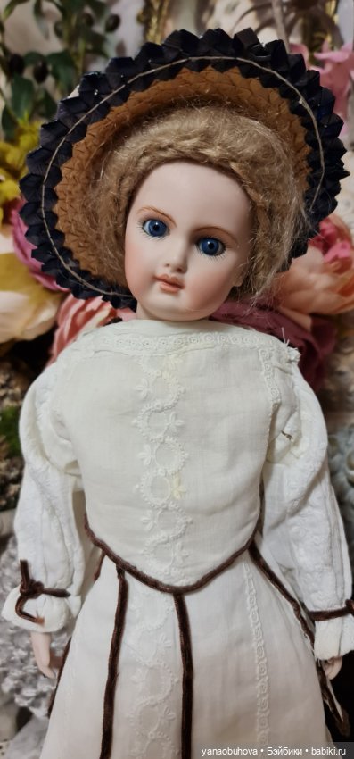 Винтажная реплика антикварной куклы модницы (фото 9)