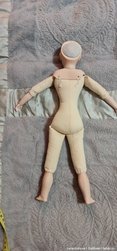 Винтажная реплика антикварной куклы модницы