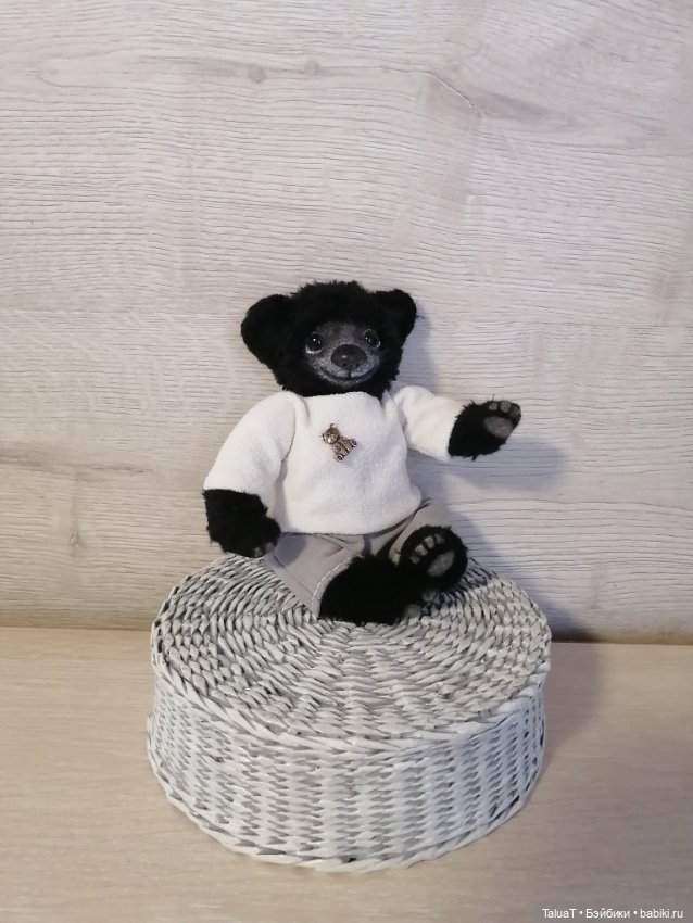 Мишка улыбашка — Авторские игрушки