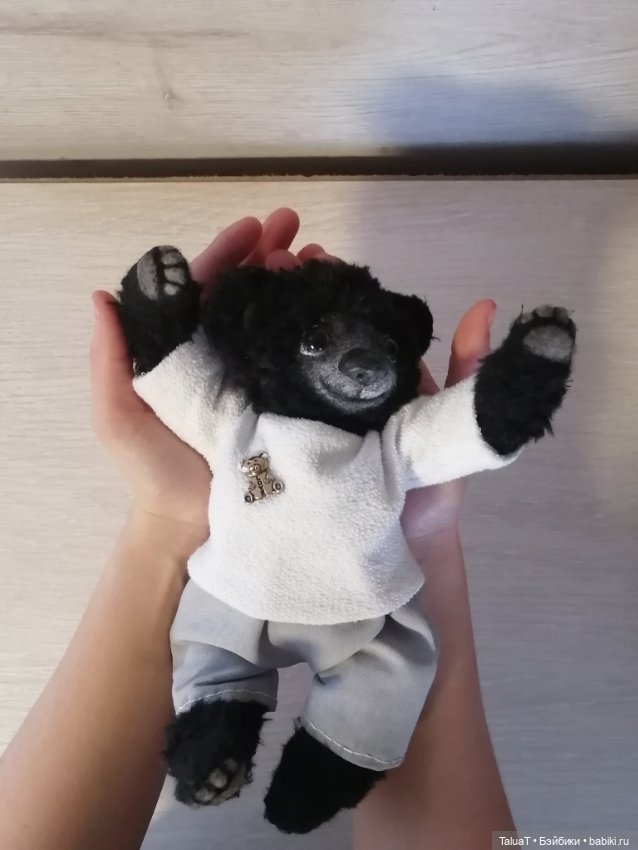 Мишка улыбашка — Авторские игрушки (фото 3)