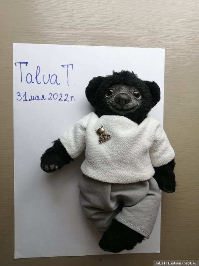 Мишка улыбашка — Авторские игрушки (фото 4)