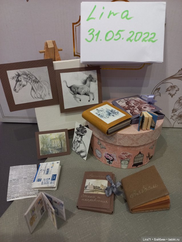 Миниатюра для кукольного домика, румбокса (фото 8)