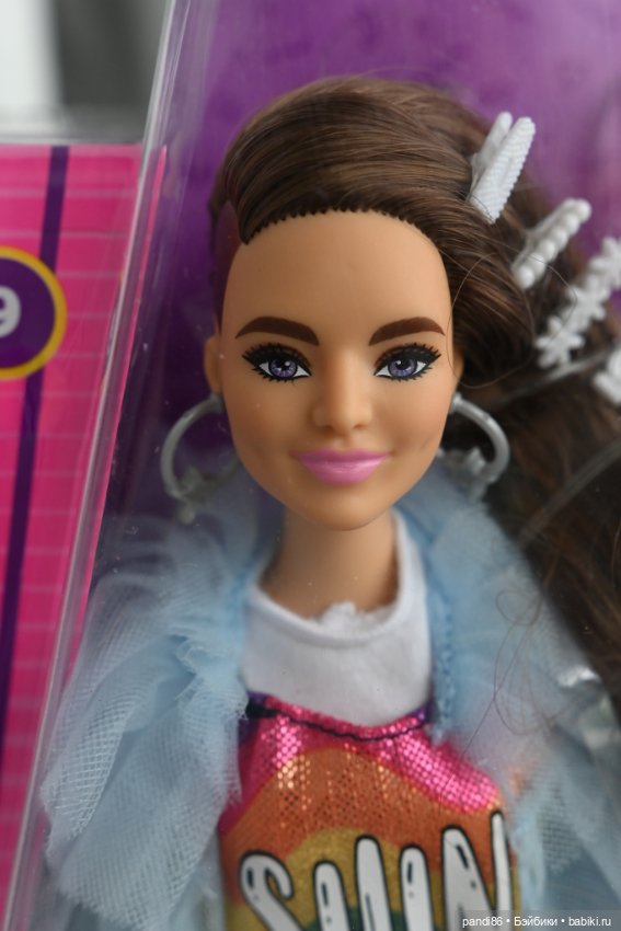 Barbie Extra Барби Экстра улыбашка с ямочками с крокодилом
