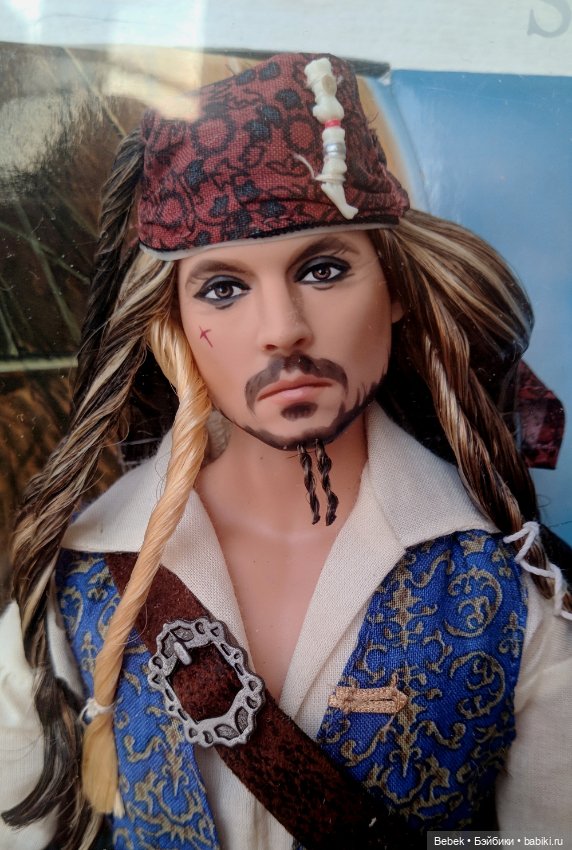 Captain jack sparrow barbie doll online