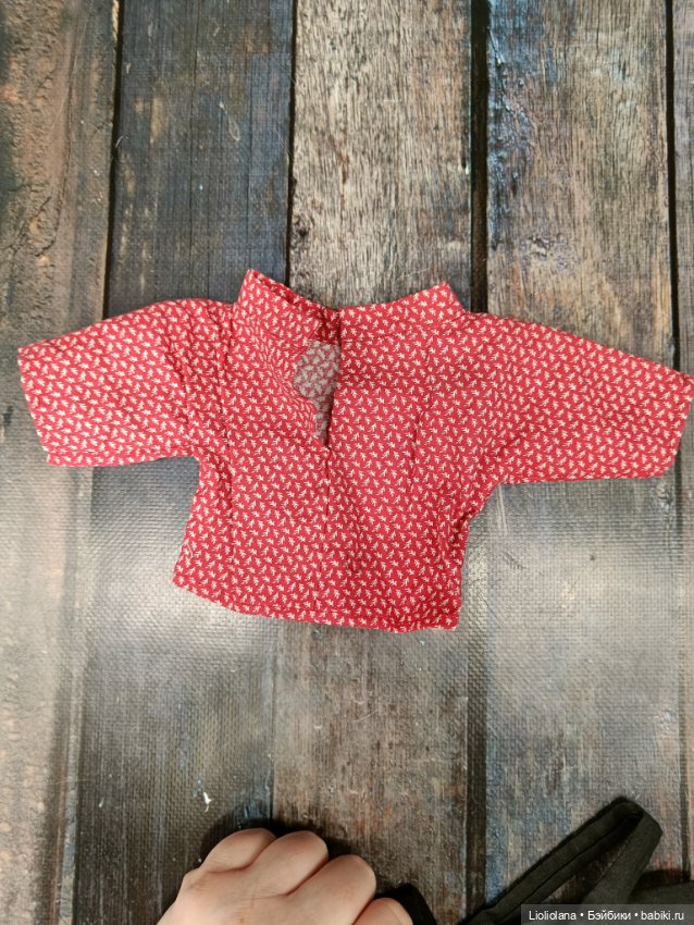 Винтажный аутфит для мальчиков. 40-45 см (фото 2)