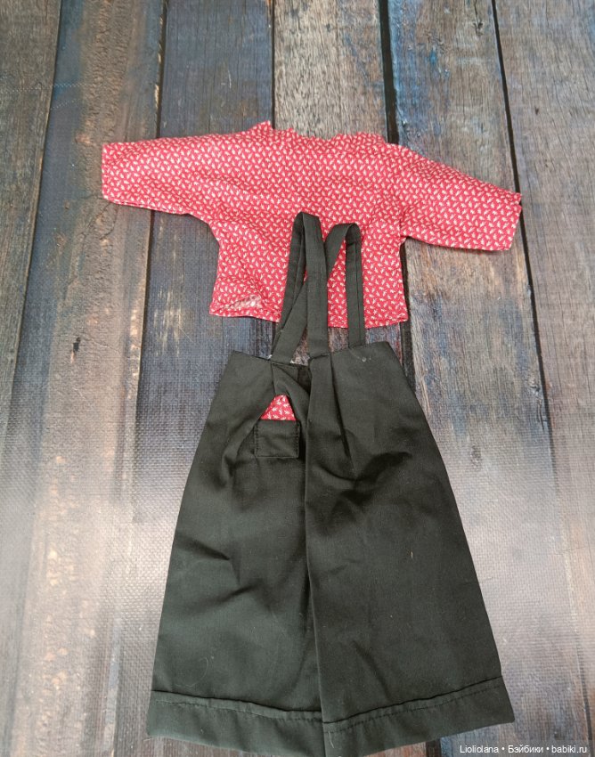 Винтажный аутфит для мальчиков. 40-45 см