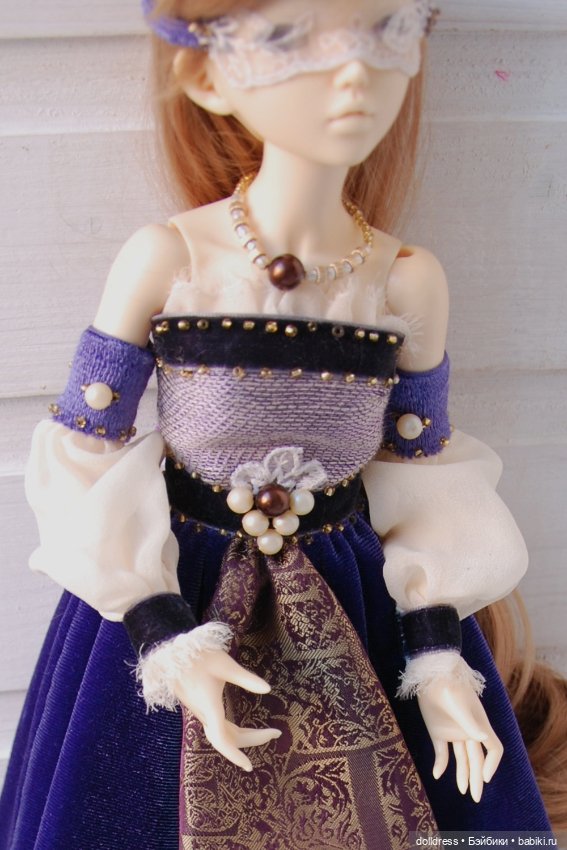 Платье Венеция — Одежда для BJD (фото 2)