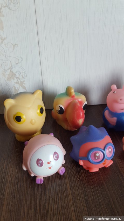 Лот маленьких резиновых игрушек (фото 2)