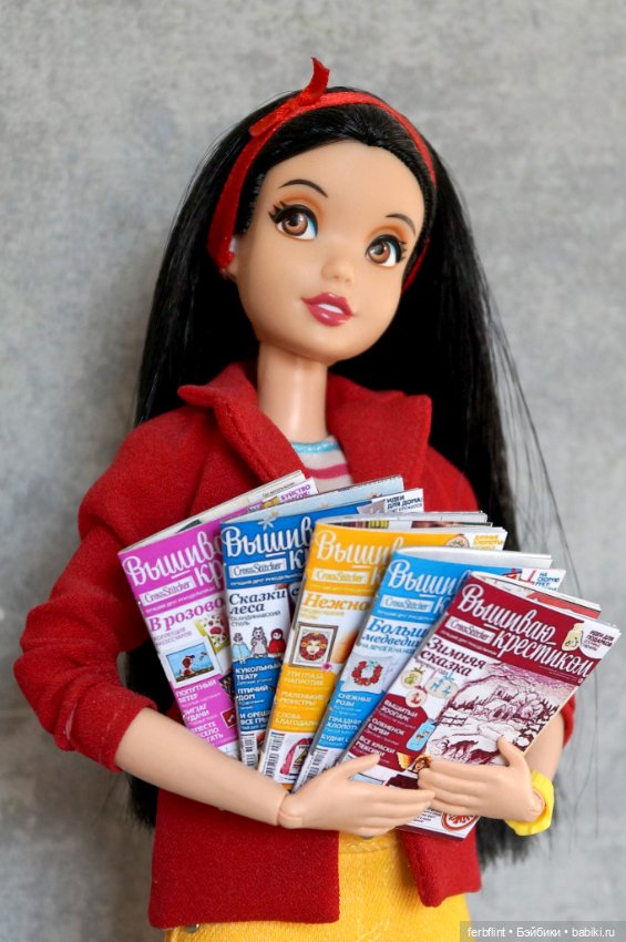 Набор журналов "Вышиваю крестиком" в масштабе 1:6 (фото 5)